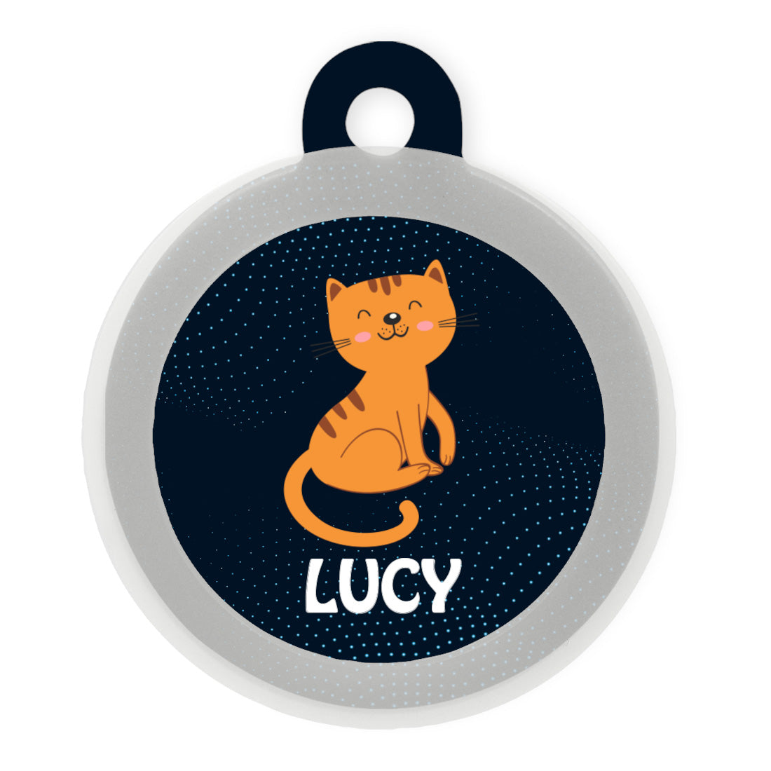 Customized Cat Tags - Starry Galaxy