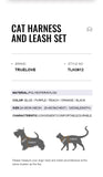 Truelove Classic Cat Harness & Leash