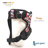 Pet Glam Dog Harness - Troy