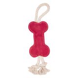 Premium Pet Toy - Twisted Rope Bone, 7 Inch