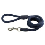 Cotton Rope Leash (Blue)