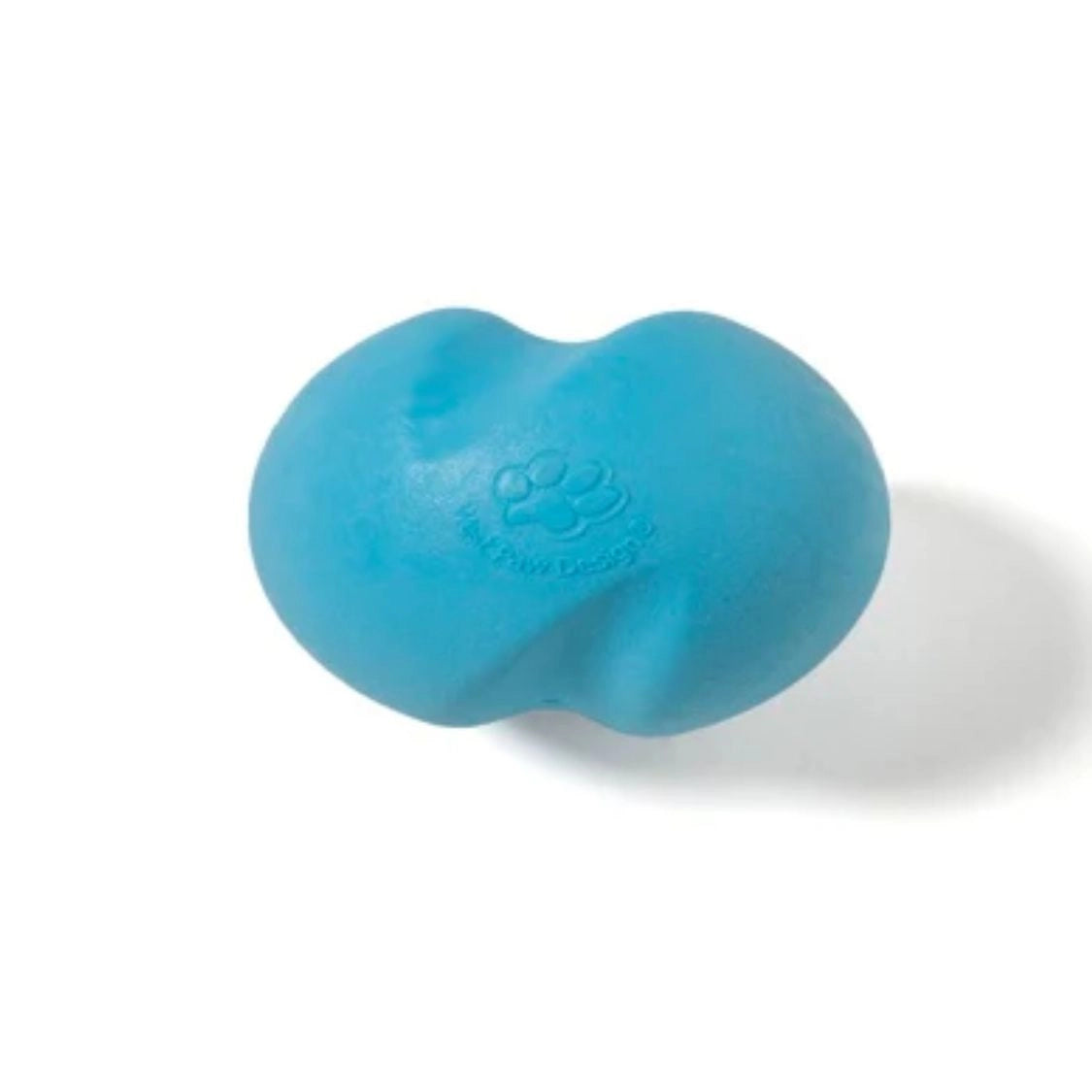 West Paw Zogoflex Jive Durable Ball Chew Toy for Dogs - Aqua Blue