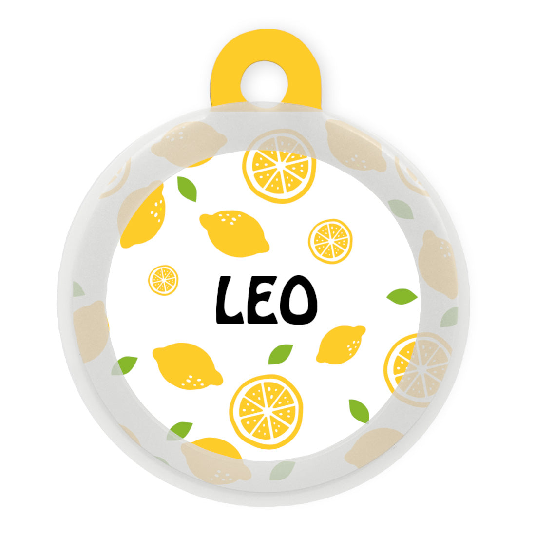 Customized Dog Tags Summer Exclusives - Lemon