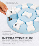 Puppy Smart Interactive Treat Puzzle (28 cm) Blue