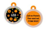 Customized Dog Tags Summer Exclusives - Orange