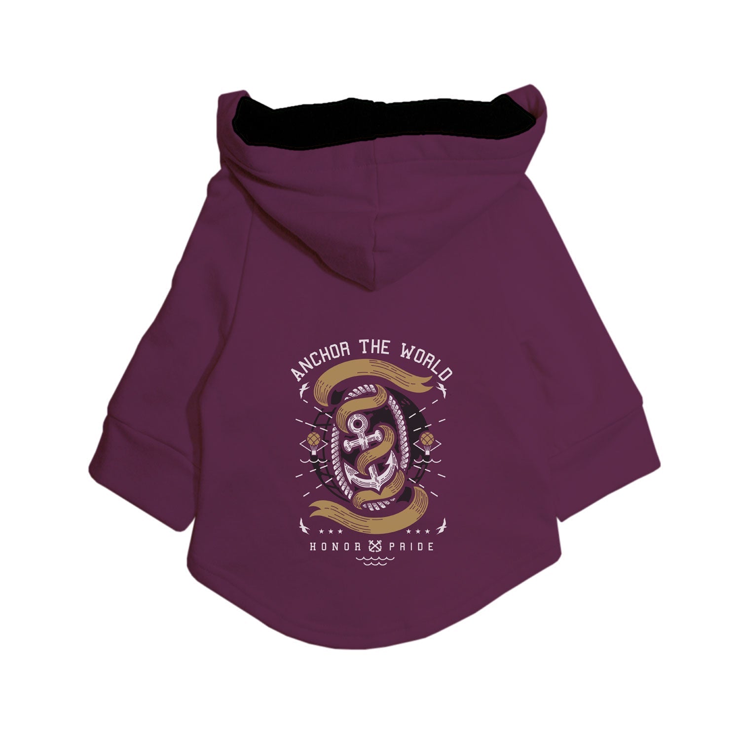 Ruse / Purple / anchor-the-world-dog-hoodie-2