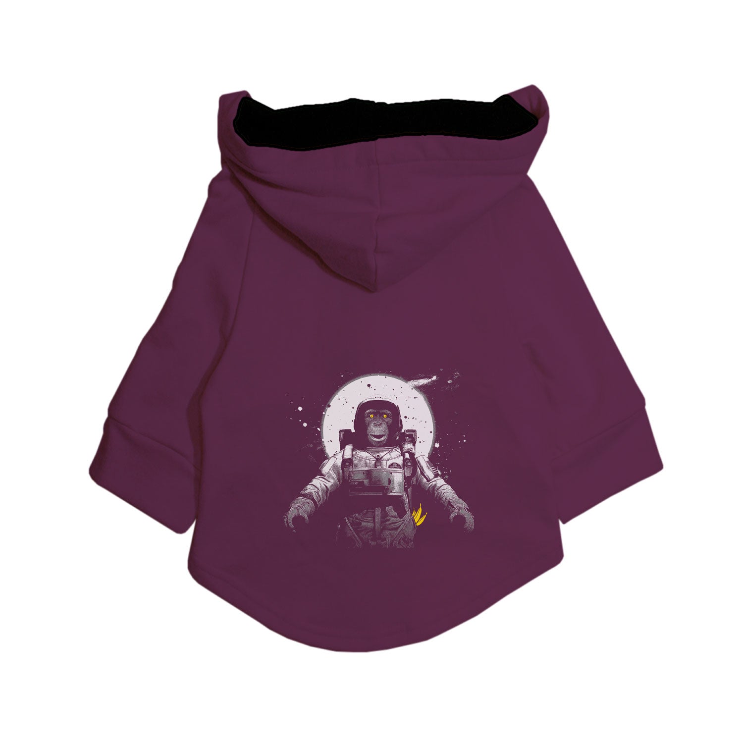 Ruse / Purple / astronaut-monkey-dog-hoodie