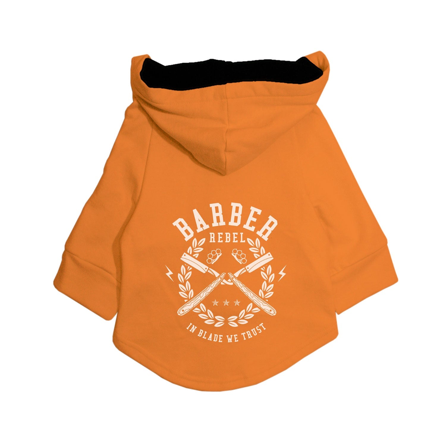 Ruse / Orange /barber-rebel-dog-hoodie-5