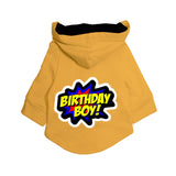 Ruse / Yellow / birthday-boy-dog-hoodie
