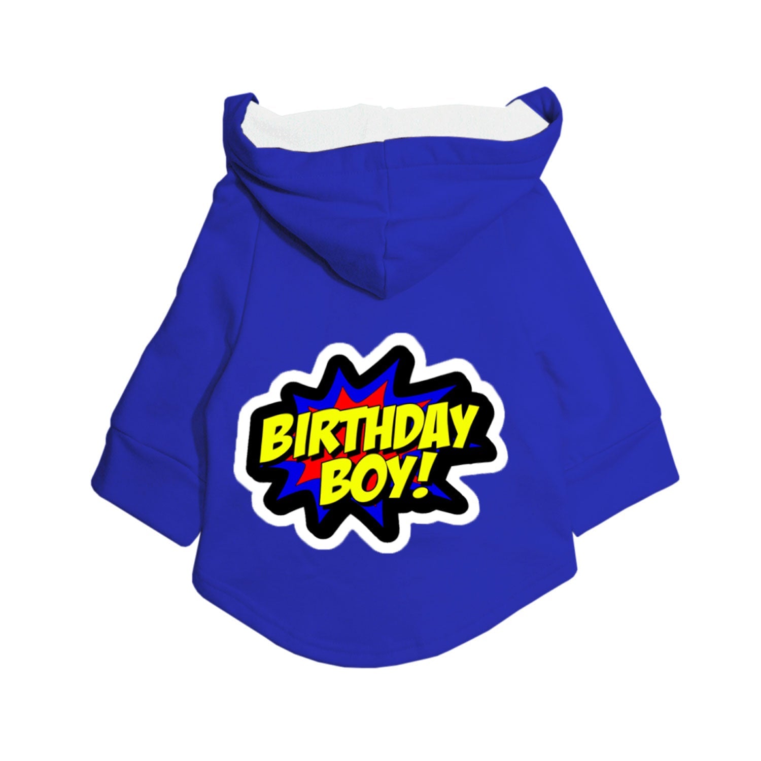 Ruse / Royal / birthday-boy-dog-hoodie