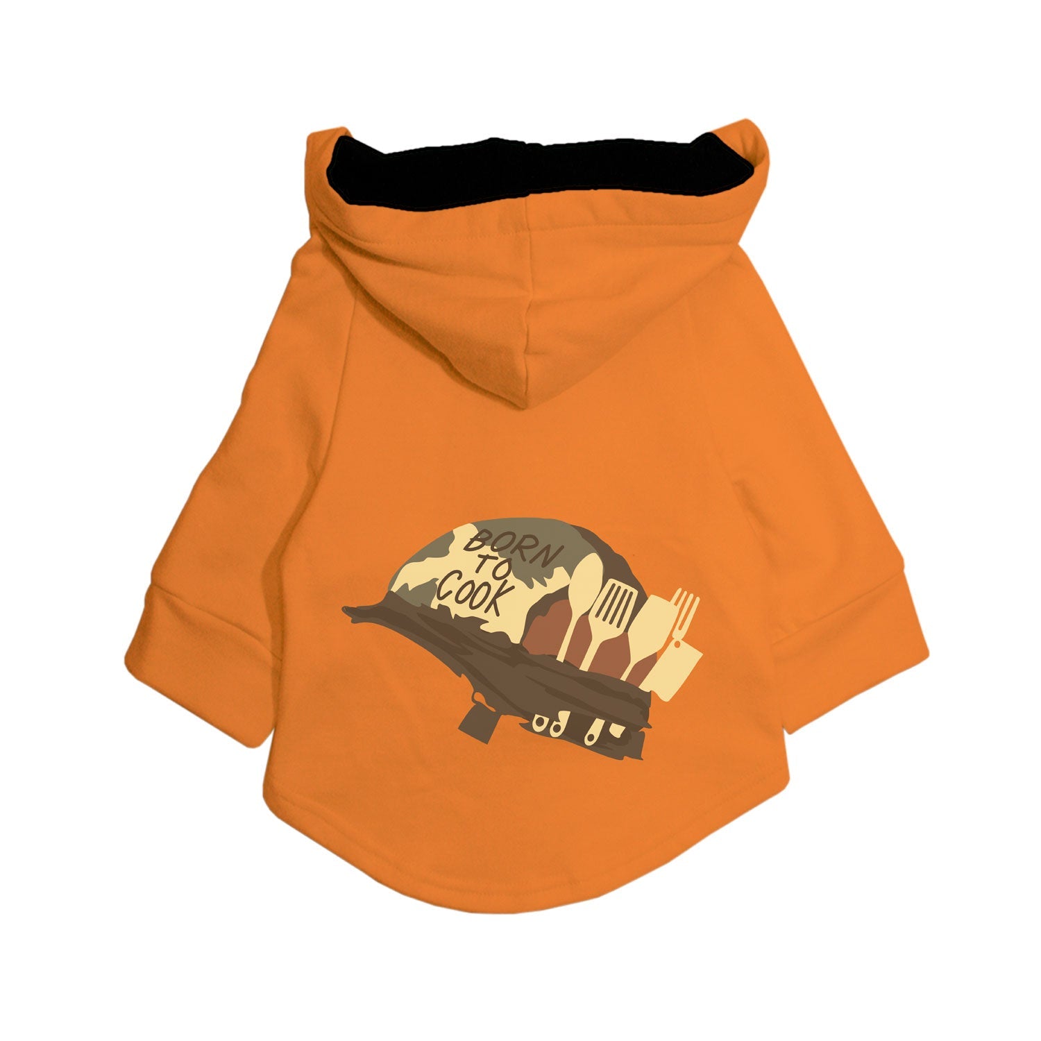 Ruse / Orange / born-to-cook-dog-hoodie-7