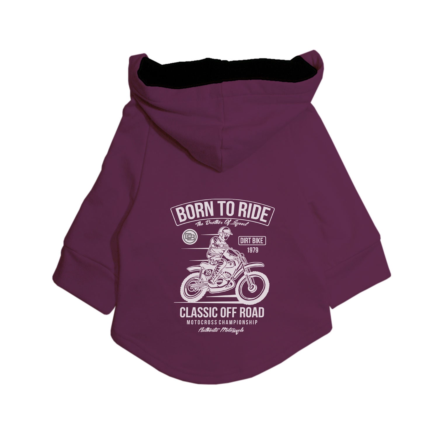 Ruse / Purple / born-to-ride-dog-hoodie-8