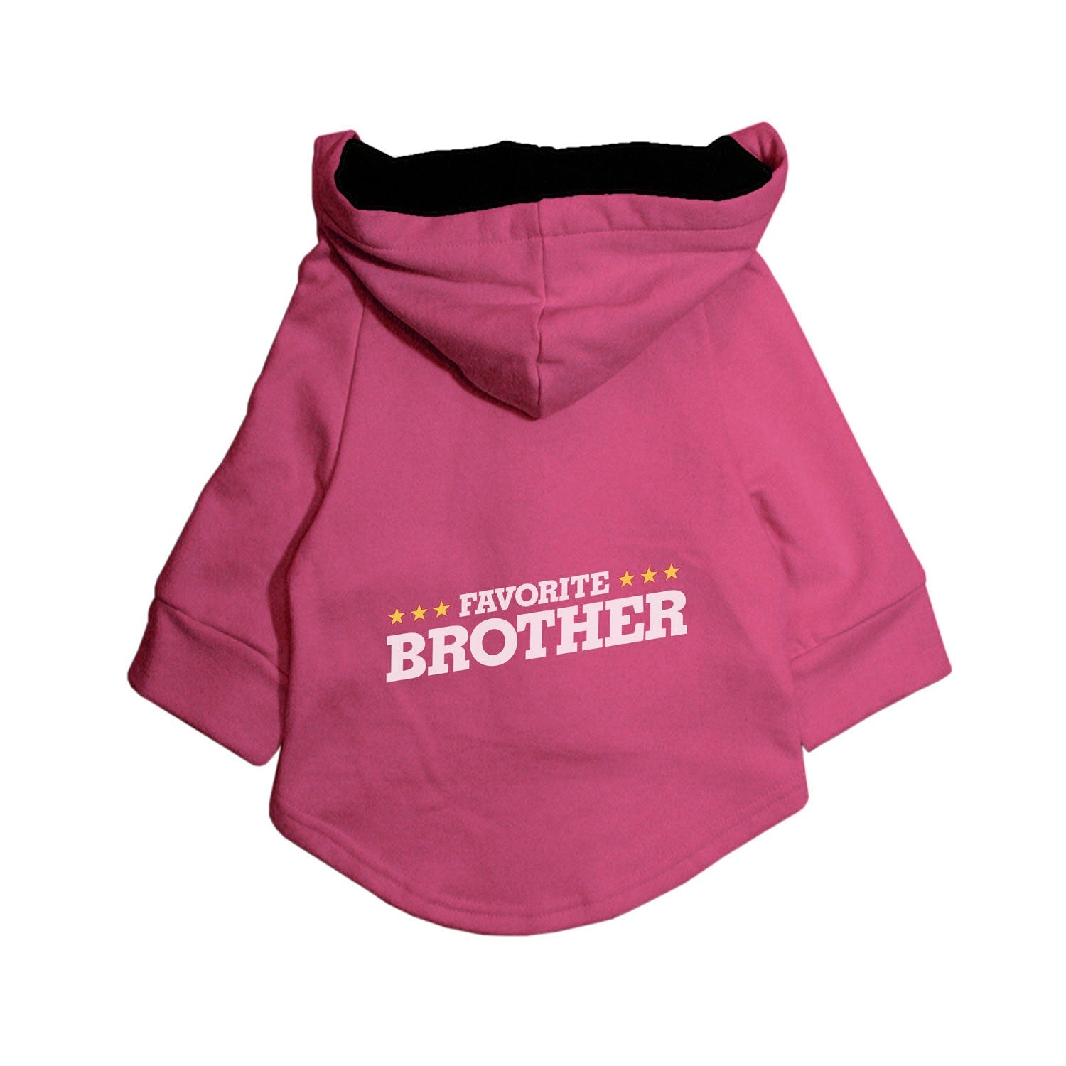 Ruse / Pink / favourite-brother-dog-hoodie