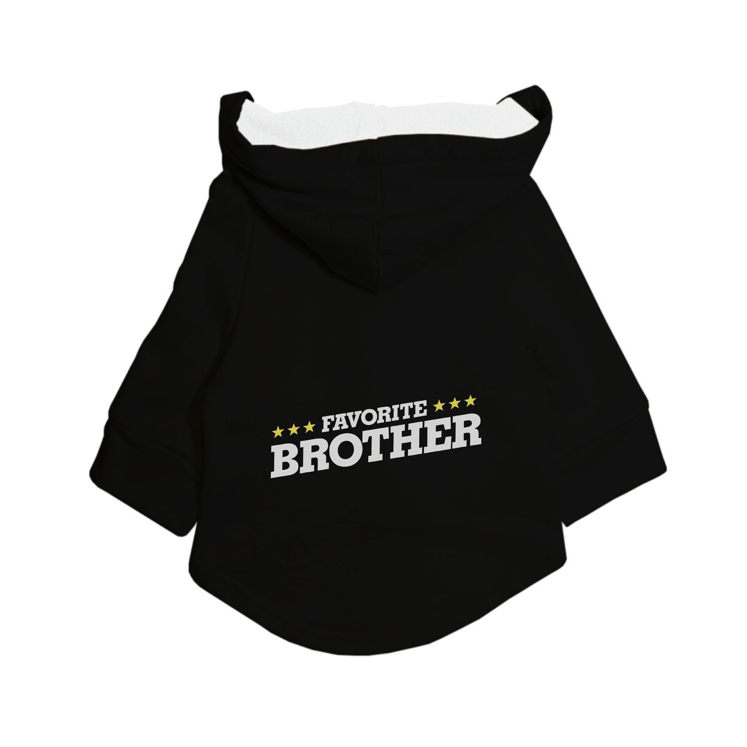 Ruse / Black / favourite-brother-dog-hoodie
