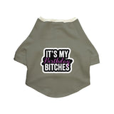 Ruse "It's My Birthday Bitches" Printed Dog Technical Jacket