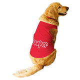 Ruse / Poppy Red / pooper-dog-tee