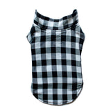 Ruse / Shepherd Check and Black / reversible-dog-jacket