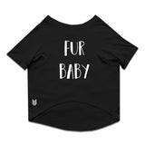 Ruse / fur-baby-crew-neck-dog-tee / Black