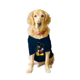 Ruse XX-Small (Chihuahuas, Papillons) / Navy Ruse Basic Crew Neck 'Mouse Bane' Printed Half Sleeves Dog Tee1