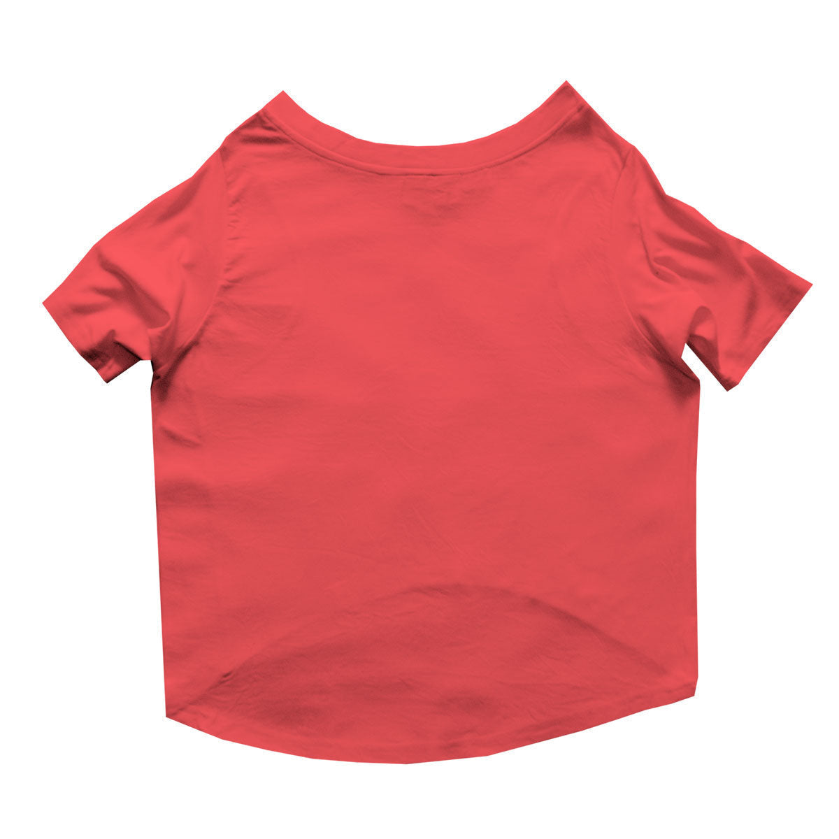 Ruse / Poppy Red Ruse Basic Crew Neck 'Mouse Bane' Printed Half Sleeves Dog Tee24