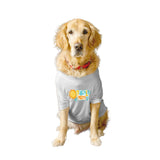 Ruse XX-Small (Chihuahuas, Papillons) / White Ruse Basic Crew Neck 'Pool Party' Printed Half Sleeves Dog Tee6