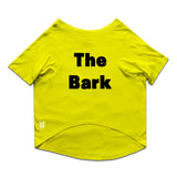 Ruse / the-bark-and-the-bite-crew-neck-dog-tee / Yellow