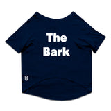 Ruse / the-bark-and-the-bite-crew-neck-dog-tee / Navy