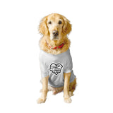Ruse XX-Small (Chihuahuas, Papillons) / White Ruse Basic Crew Neck 'World's Best Sister' Printed Half Sleeves Dog Tee