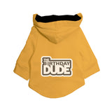Ruse / Yellow / the-birthday-dude-dog-hoodie
