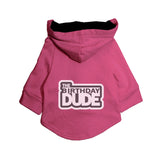 Ruse / Pink / the-birthday-dude-dog-hoodie