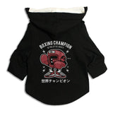 Ruse / Black / boxing-champion-dog-hoodie-10