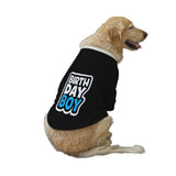 Ruse XXS / Black "Birthday Boy-2"Printed Dog Technical Jacket