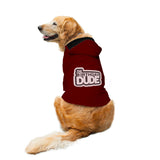 Ruse / Maroon / the-birthday-dude-dog-hoodie
