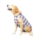 Ruse / Plaid Check and Pink / reversible-dog-jacket