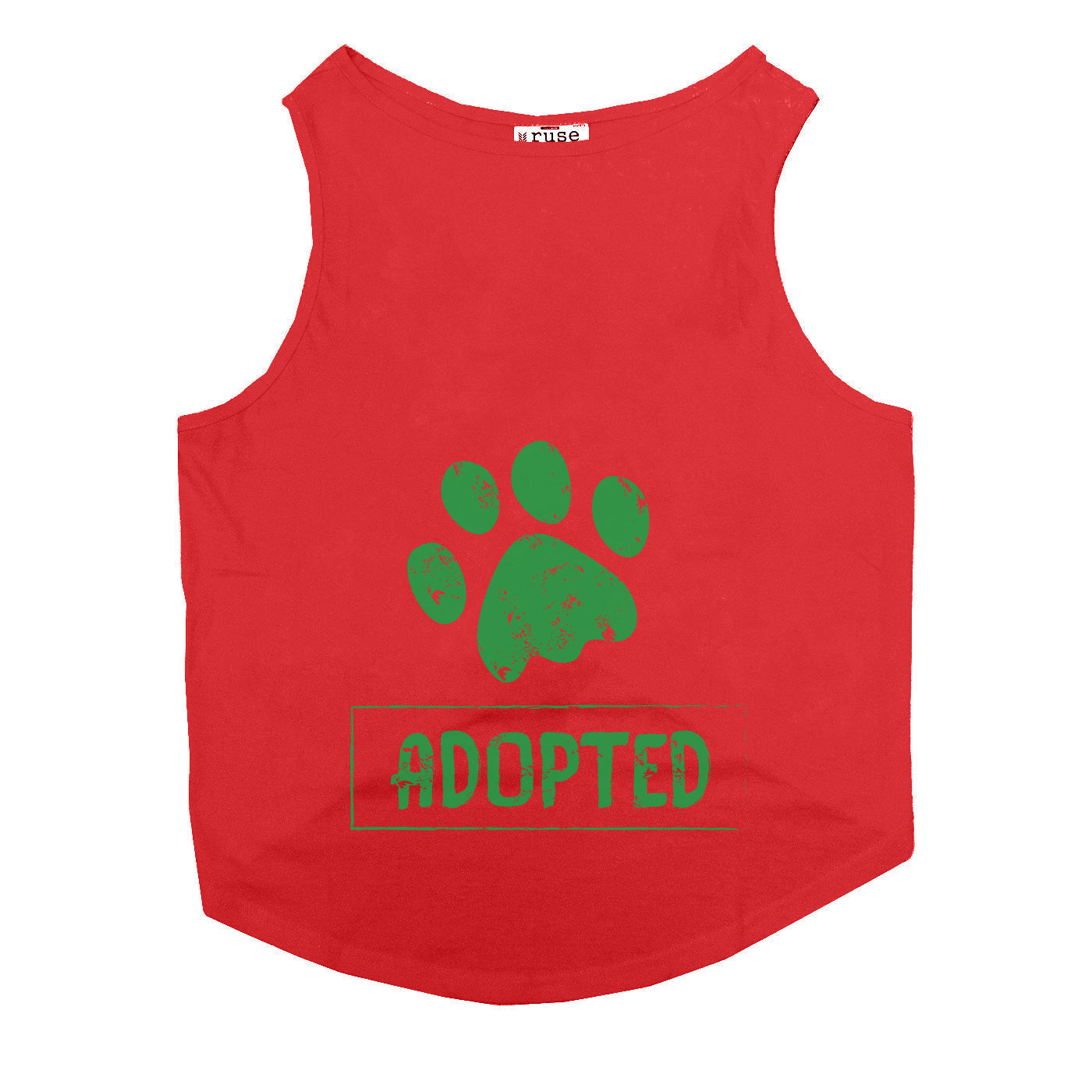 Ruse / Poppy Red / adopted-dog-tee