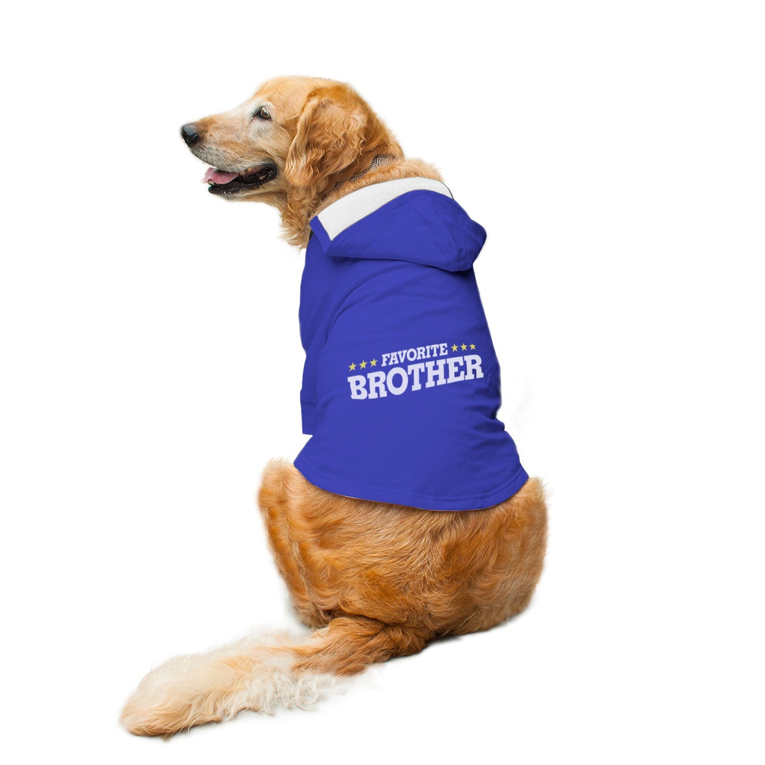 Ruse / Royal / favourite-brother-dog-hoodie