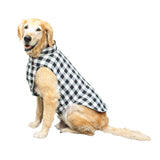 Ruse / Shepherd Check and Black / reversible-dog-jacket