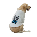 Ruse XXS / White "Birthday Boy-2"Printed Dog Technical Jacket
