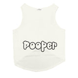 Ruse / White / pooper-dog-tee