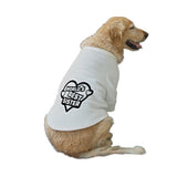 Ruse XXS / White "World's Best Sister" Printed Dog Technical Jacket