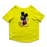 Ruse / Yellow Ruse Basic Crew Neck 'Mouse Bane' Printed Half Sleeves Dog Tee12